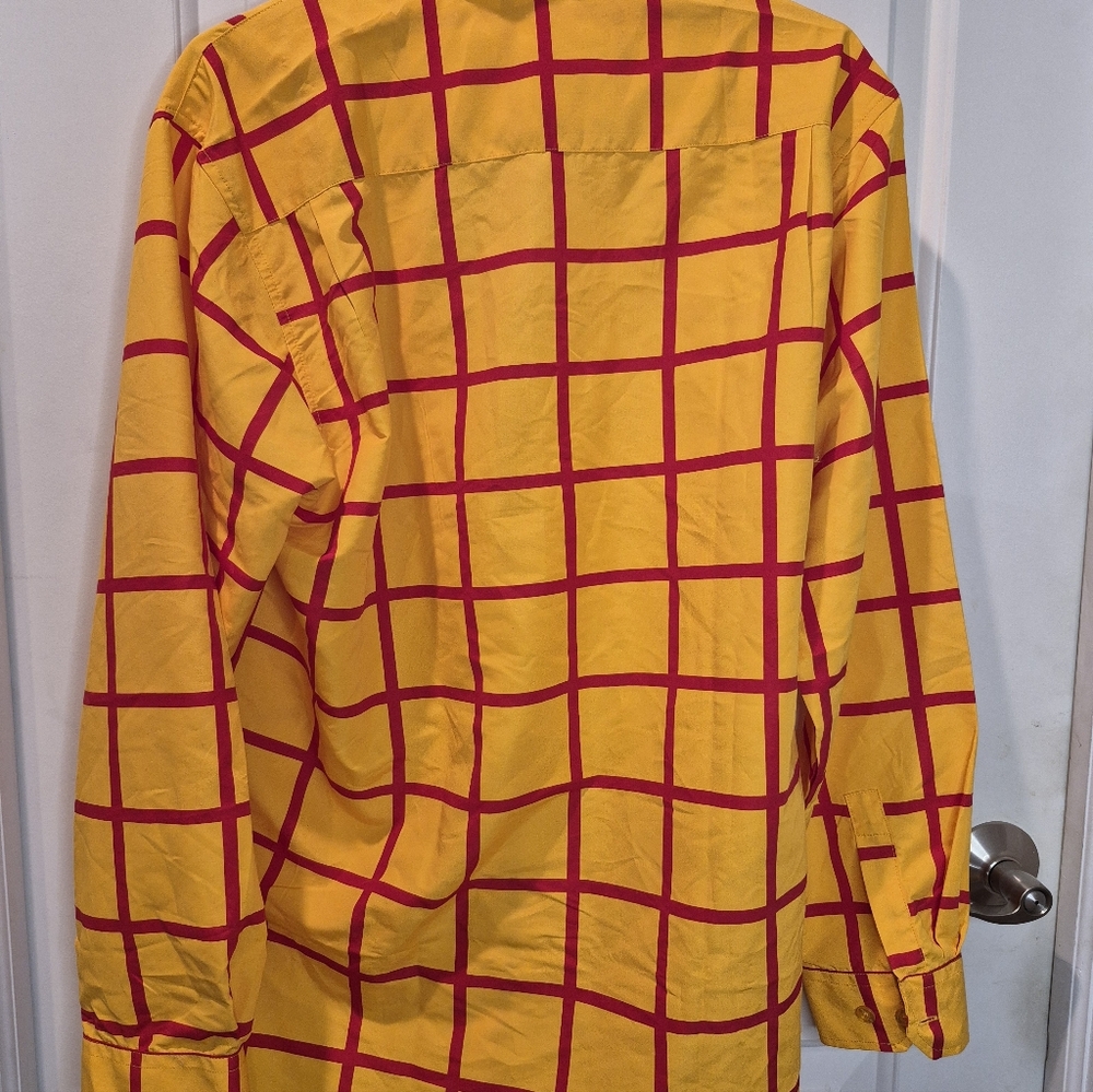 Adult Woody From Toy Story Button Down Shirt Many Sizes! - Picture 5 of 5
